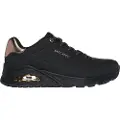 SKECHERS for woman. 155196 Trainers Uno Shimmer black (36), 3 to 5 cm, Laces, Casual, Sport