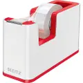 Leitz WOW - Dispenser med kontortape - skrivebord - rød