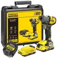 Stanley børsteløs skrutrekker FATMAX 18V V20 190Nm SFMCF830D2K-QW