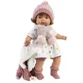 Llorens Gråtende Lola Med Stoffkropp Og Lydmekanisme Babydukke 38 Cm
