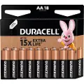 Duracell Basic LR6/AA Alkaline-batterier - 18 stk.