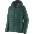 Patagonia Down Sweater Hoody Jakke grønn