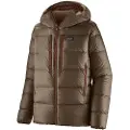 Patagonia Fitz Roy Down Hoody Jakke brun