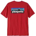 Patagonia P-6 Logo Responsibili T-skjorte rød