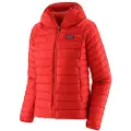 Patagonia Down Sweater Hoody Jakke rød