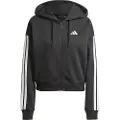 Adidas Essentials 3 Stripes French Terry Genser Med Hel Glidelås