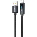 Dudao hurtigladekabel 66 W med LED-display – USB-A til USB-C 1 m