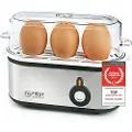 First TZS First Austria Egg Boiler, Stainless Steel, 210W, Buzzer, 3 Eggs FA-5115-2