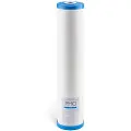 Vevor vannfilterpatron for hele huset, 4,5"x20" (11x51 cm) polyfosfatkalkfilter for hele hjemmets filtreringssystem, reduserer klor, smak, lukt, forhindrer korrosjon
