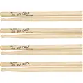 Los Cabos 5A Hickory Wood Tip Drumsticks 2 Pair Pack