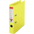Esselte - Hevarmbuefil - bokryggbredde: 50 mm - for A4 (210 x 297 mm) - kapasitet: 350 ark - gul