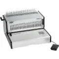 GBC CB30E Pro Heavy Duty elektrisk Comb indbindingsmaskine, kapacitet 500 A4-ark Sølv