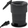 Adler Silicon Reisekjele | 1377 e.Kr. | Reisekjele | 600W | 0,6L | Silisium | Grå