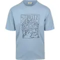 Scotch & Soda Relaxed Fit Logo Kortarmet T-skjorte