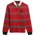 Superdry Vintage Athletic Stripe Rugby Kortarmet T-skjorte