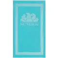 Sundek Jacquard Terry Logo And Frame Håndkle