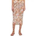 Sundek Long With Optic Flower Print Sarong