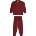 Puma Loungewear Oversized Sweat Suit Youth, Clothing, Ruby Shimmer, 11-12Y