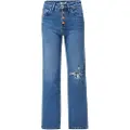 Salsa Jeans True Destroyed Straight Fit Jeans