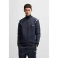 Hugo Boss for man. 50530036 Sweatshirt Skaz navy (5XL), Casual, Sport, Cotton, Multisport
