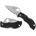 Spyderco Manbug, Black, Lightweight, Leaf, SpyderEdge