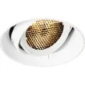 QAZQA Moderne nedfelt spotlight hvit GU10 AR70 rund uten ramme - Oneon Honey