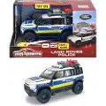 Majorette Vehicle Police Land Rover lys/lyd