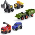 Dickie Toys Mini Lekebiler 5-Pack 8 cm