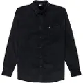Quiksilver Smoke Trail Cord Skjorte Med Lange Ermer