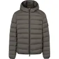 Ecoalf for man. MCMGAJKASPEN0987W25-424 Aspen green coat (M), Casual, Sustainable, Recycled polyester