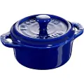 Staub StaubMinigryte rund 10 cm 0,2 lBlåGryter & kasserollerFra Homeroom