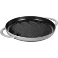 Staub - Grillpanne - 30 cm - rund - grafittgrå