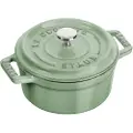 Staub Jern Mini Cocotte Liten Rund Støpejernsgryte 250ml