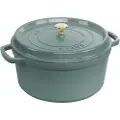 Staub Jern Rund Støpejernsgryte Eukalyptus 6.7l