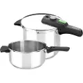 Monix Rustfritt Stål 4+ 6l