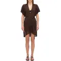 Sundek Lurex Kaftan With Strap Kort Kjole