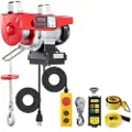 Vevor elektrisk heisekranvinsj 598,7 kg 9997,4 cm trådløs og 426,7 cm kablet fjernkontroll
