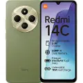 Xiaomi Redmi 14C - 4G smarttelefon - dobbelt-SIM - RAM 4 GB / Internminne 128 GB - 6.88 - 1640 x 720 piksler (120 Hz) - 2x bakkameraer 50 MP - front camera 13 MP - tesalviegrønn