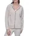 DKNY Two Tone Logo Genser Med Hel Glidelås