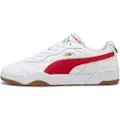 Puma Tifosi Lux Sneakers, Shoes, White/Red, 46