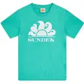 Sundek Mini New Simeon Logo Crew Neck Kortarmet T-skjorte