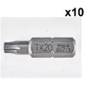 Wera 867/1 Z TORX, 1 stykker, Torx, TX 20, 25 mm, 25,4 / 4 mm (1 / 4), Sekskantet