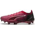 Puma ULTRA 6 ULTIMATE CP FG Football Boots Unisex, Shoes, Black/Fast Red/Fire Orchid, 41