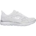 SKECHERS for woman. 12982 Sneakers Summits-Suited white (36), Leather, Fabric, Flat, Laces, Sport