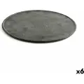 Quid Mineral Gres Keramisk Flatplate 33 Cm 6 Enheter