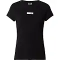 EA7 for woman. 7W000673_AF12945 T-shirt Natural Ventus7 black (XS), Casual, Polyester, Short sleeve