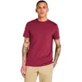 Timberland for man. TB0A2BPR6481 Dunstan River T-shirt burgundy (L), Casual, Cotton, Short sleeve