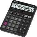 Casio DJ-120D Plus - Skrivebordskalkulator - 12 sifre - solpanel, batteri