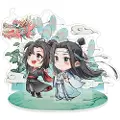 Sakami Merchandise Grandmaster Of Demonic Cultivation Acrylic Diorama Dragon Boat Festival 11 Cm Figur