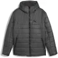 Puma Essentials Hooded Padded Jacket Men, Clothing, Dusky Gray, S